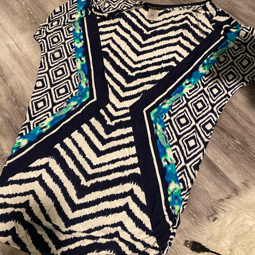 Carmen Marc valvo swimwear tunic xs/s